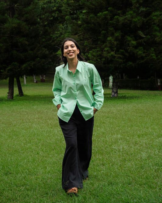 Mint Organic cotton shirt