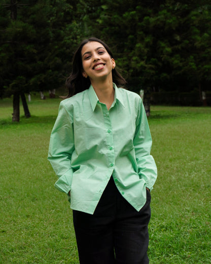 Mint Organic cotton shirt